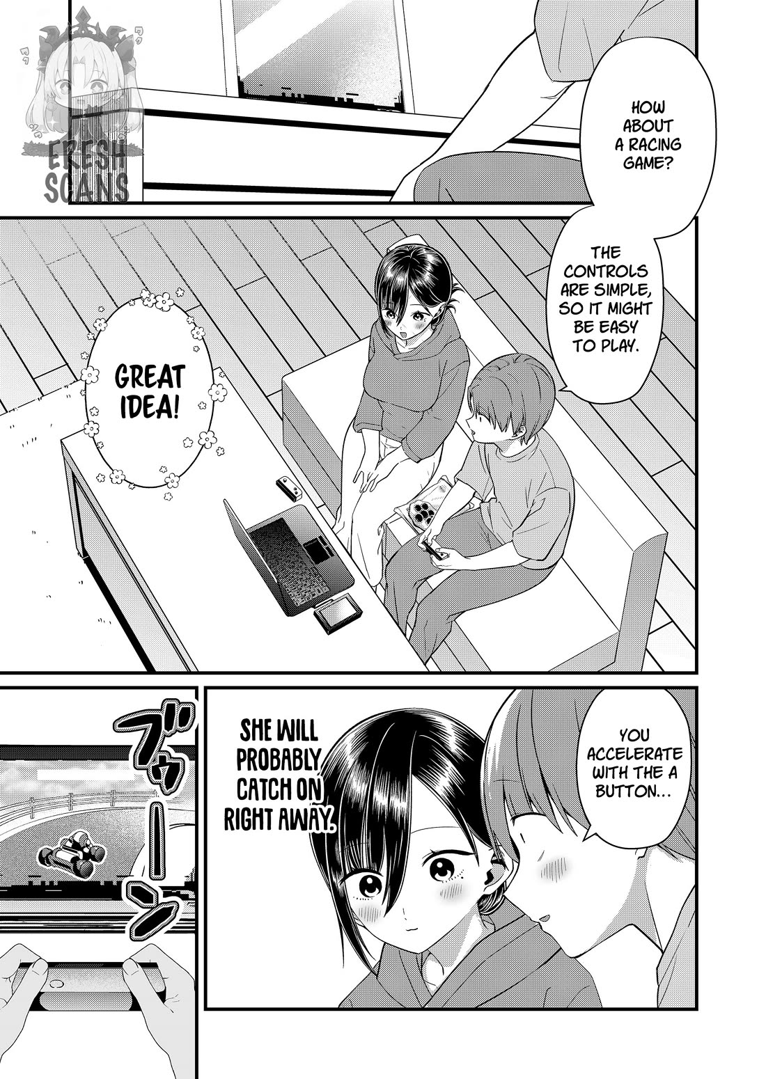 Tokimori-san Is Completely Defenseless!! Chapter 88 page 3 - Chapter 88: Tokimori-san and video game
