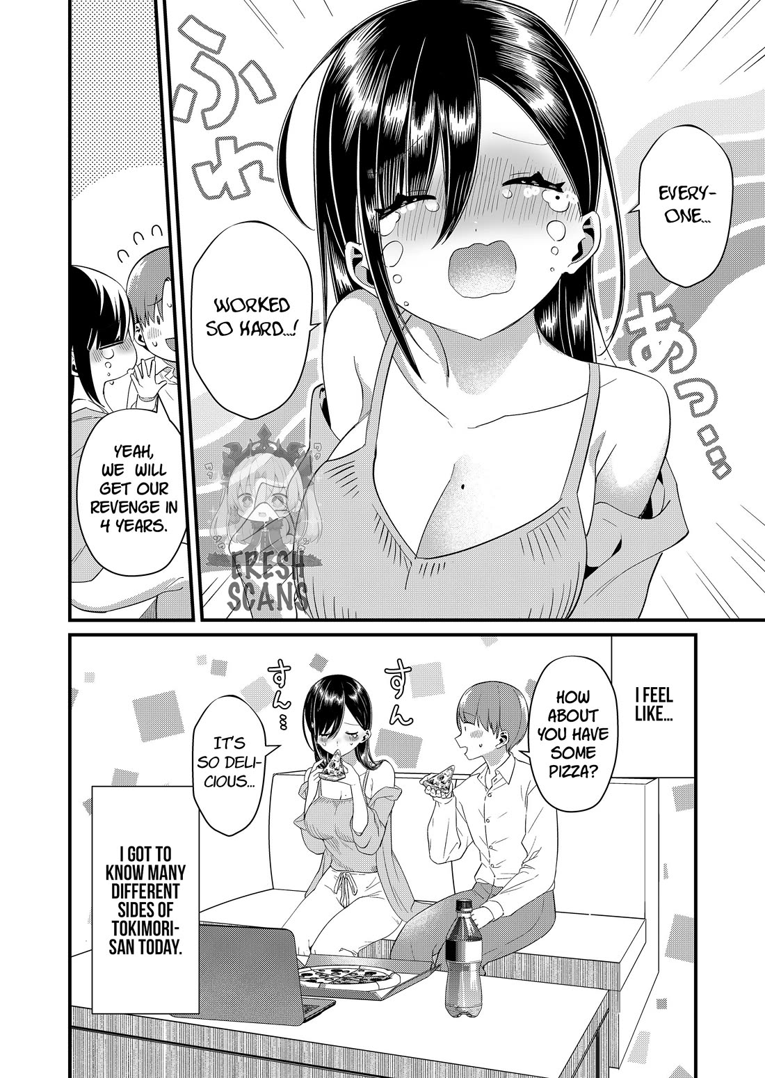 Tokimori-san Is Completely Defenseless!! Chapter 89 page 12 - Chapter 89: Tokimori-san and sports match