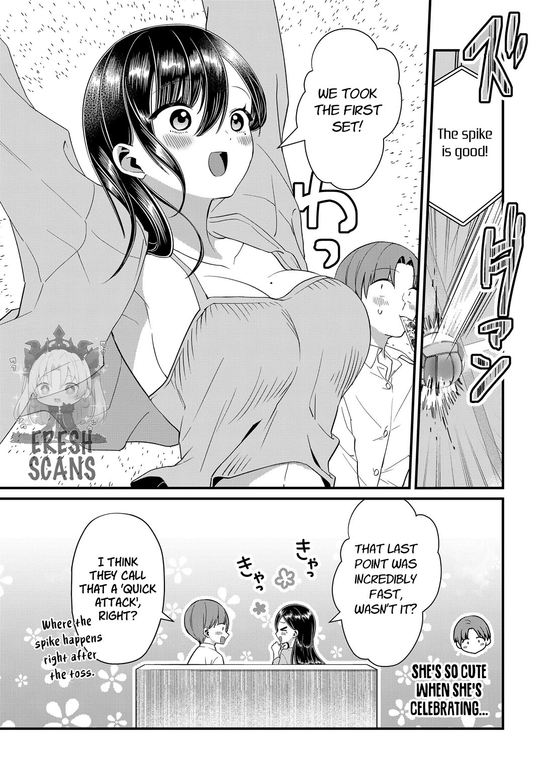 Tokimori-san Is Completely Defenseless!! Chapter 89 page 3 - Chapter 89: Tokimori-san and sports match