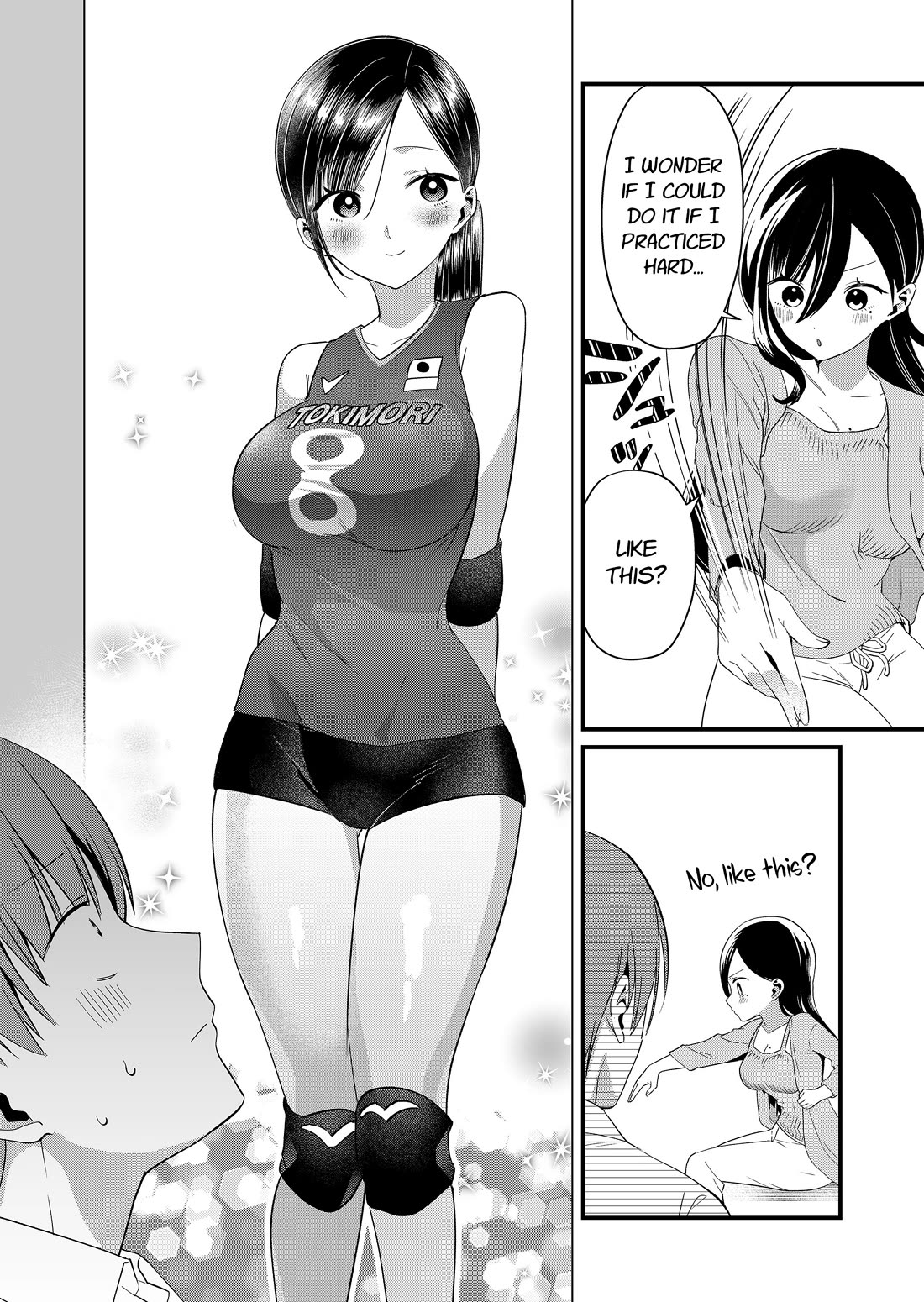 Tokimori-san Is Completely Defenseless!! Chapter 89 page 4 - Chapter 89: Tokimori-san and sports match