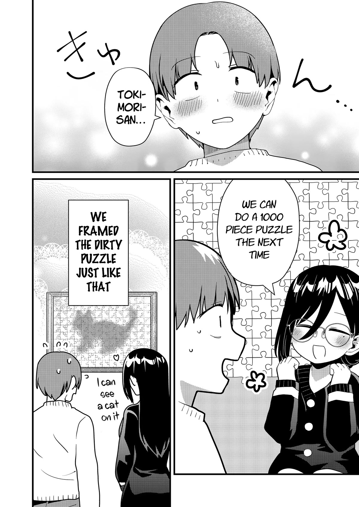 Tokimori-san Is Completely Defenseless!! Chapter 9 page 13 - Chapter 9: Tokimori-san and a puzzle