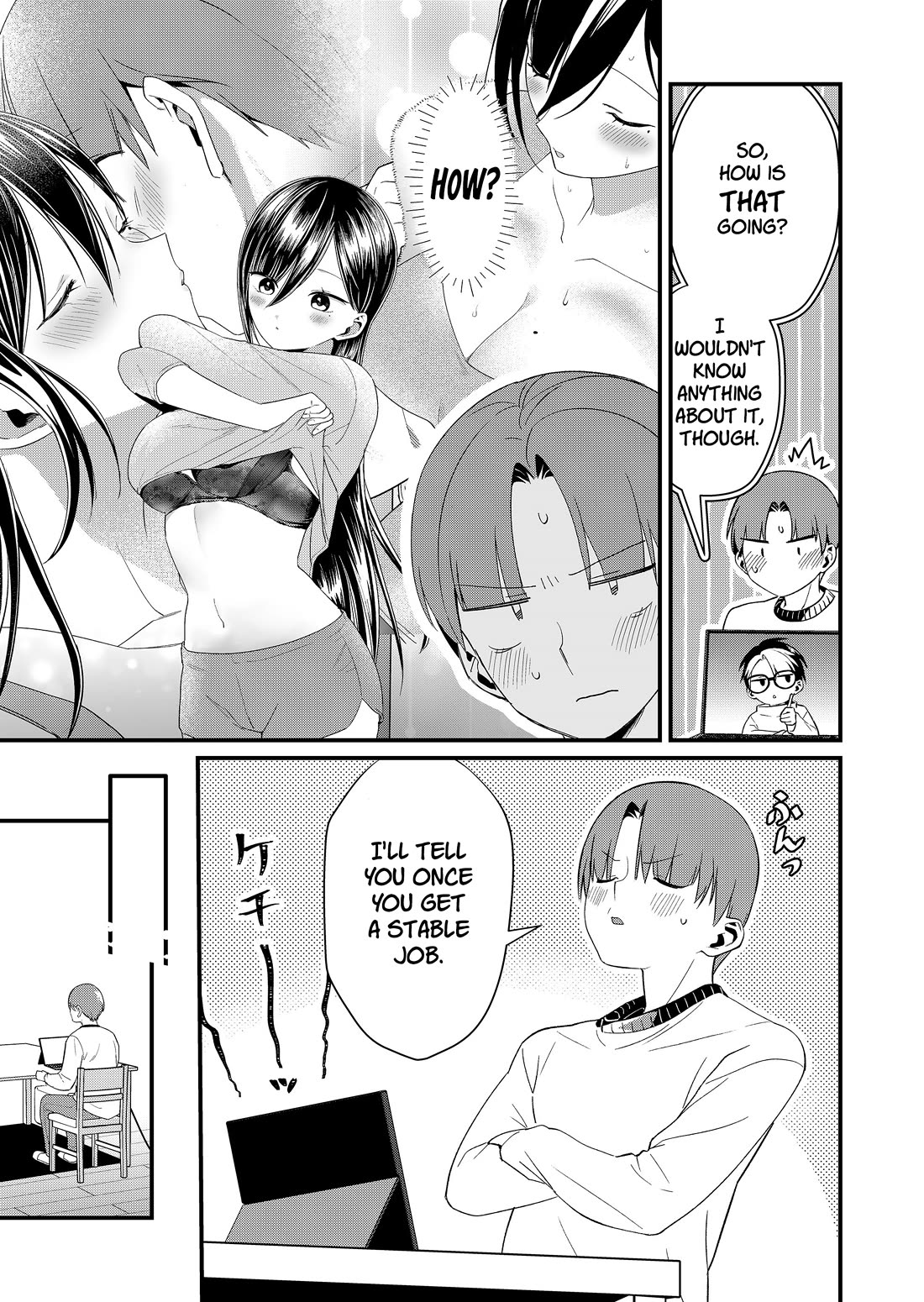 Tokimori-san Is Completely Defenseless!! Chapter 90 page 7 - Chapter 90: Tokimori-san and video call