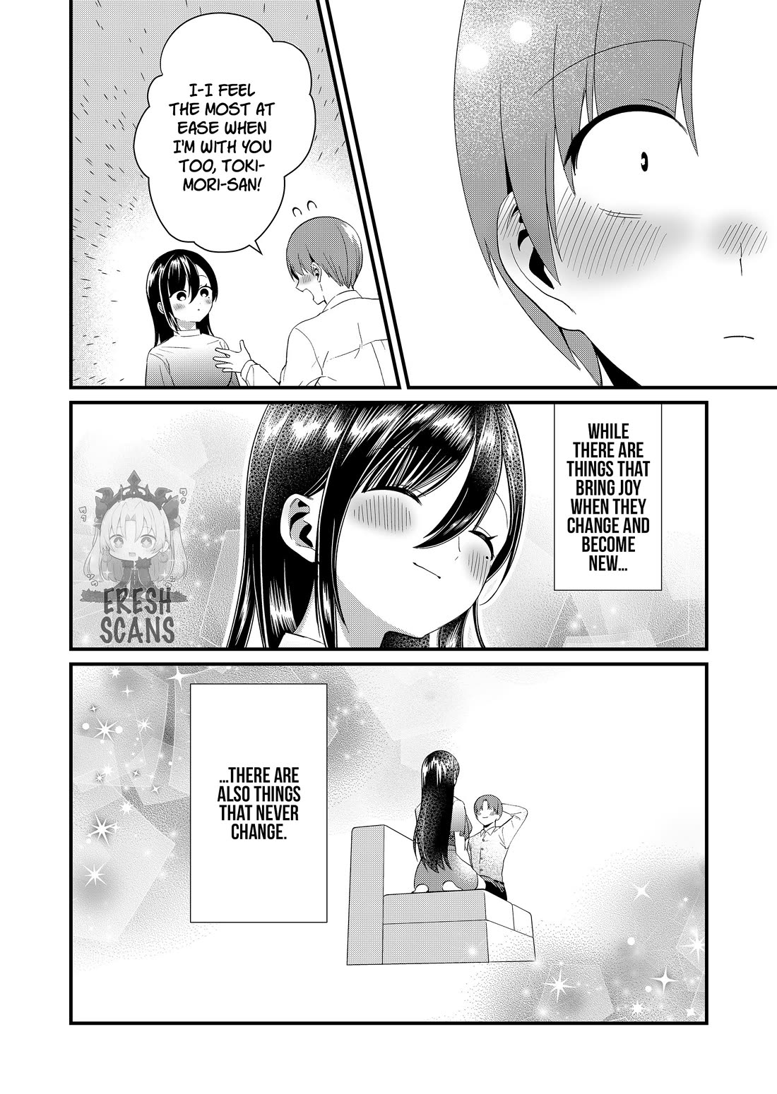Tokimori-san Is Completely Defenseless!! Chapter 91 page 10 - Chapter 91: Tokimori-san and remodeling