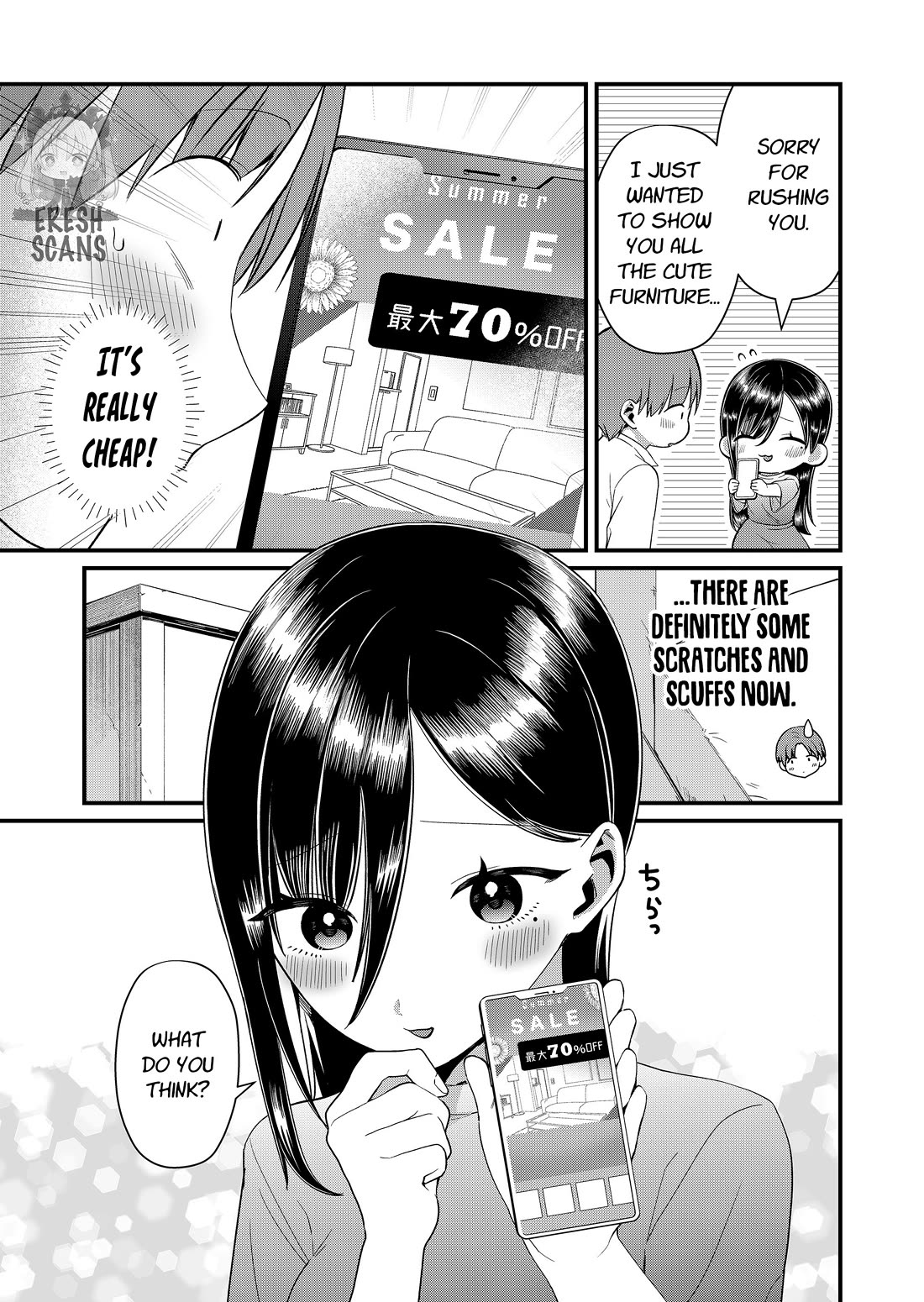 Tokimori-san Is Completely Defenseless!! Chapter 91 page 3 - Chapter 91: Tokimori-san and remodeling