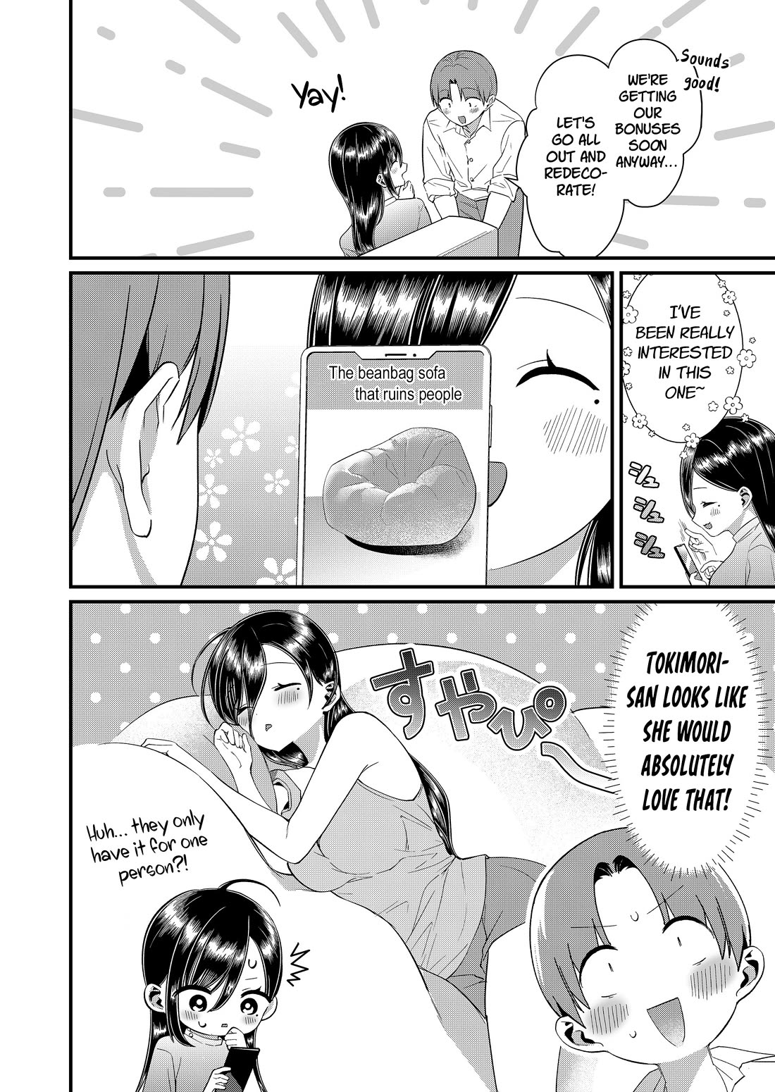 Tokimori-san Is Completely Defenseless!! Chapter 91 page 4 - Chapter 91: Tokimori-san and remodeling