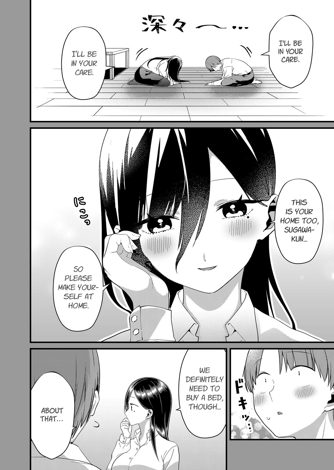 Tokimori-san Is Completely Defenseless!! Chapter 91 page 6 - Chapter 91: Tokimori-san and remodeling