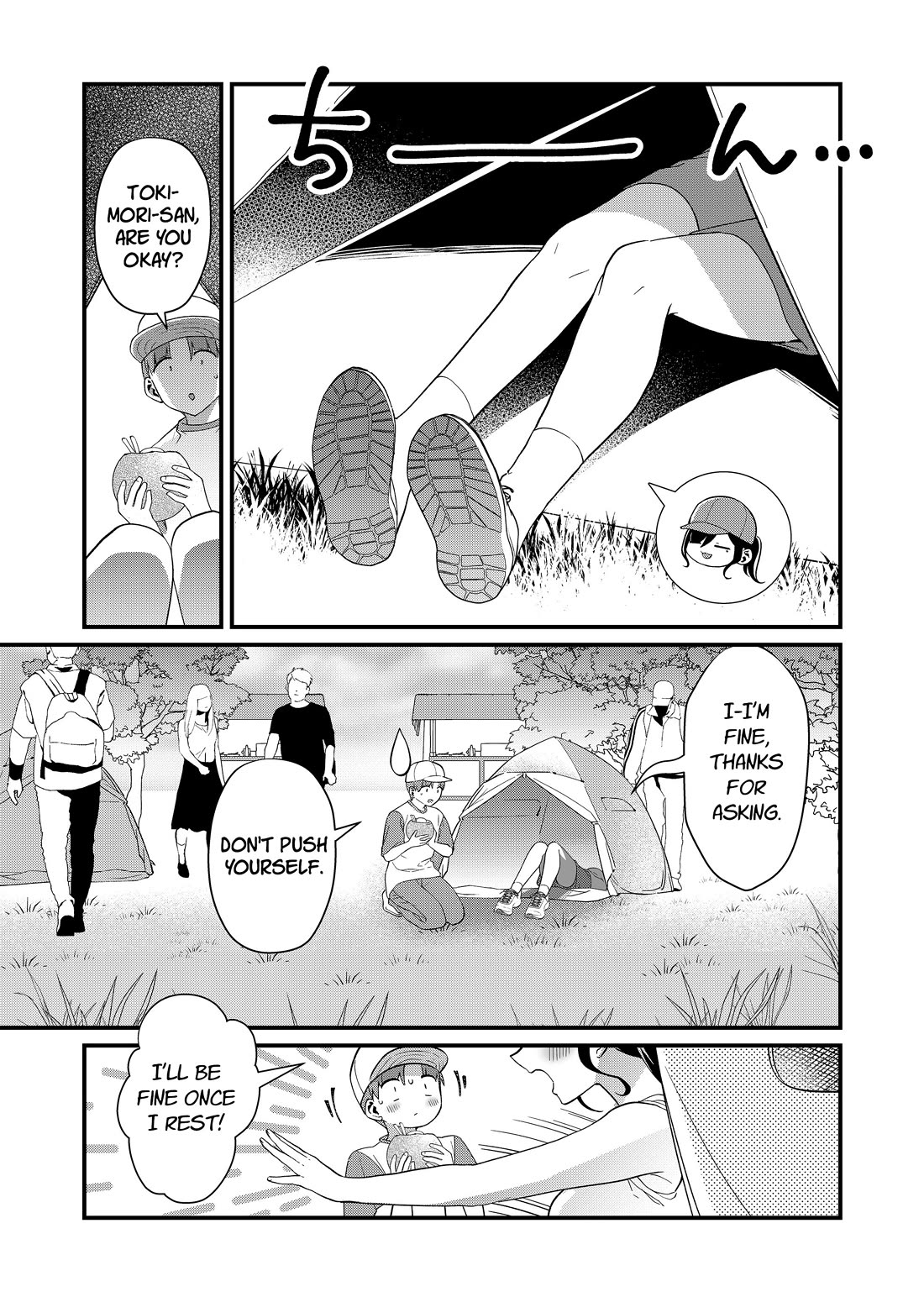 Tokimori-san Is Completely Defenseless!! Chapter 93 page 5 - Chapter 93: Tokimori-san and summer festival