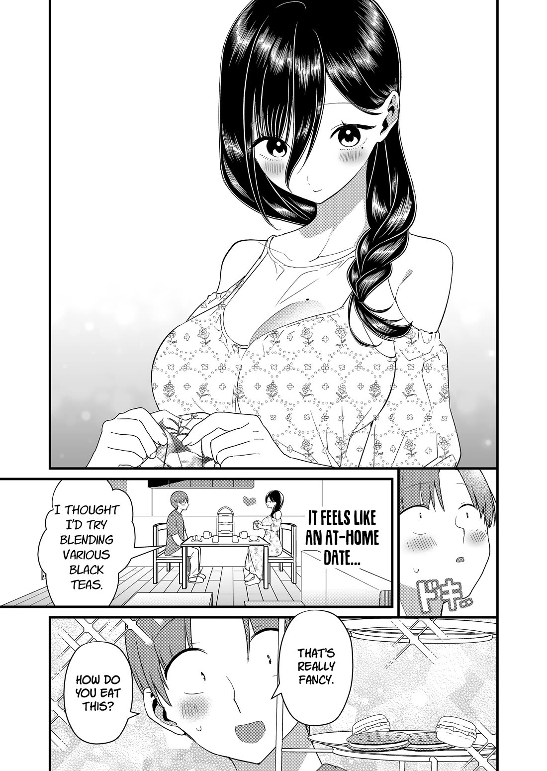 Tokimori-san Is Completely Defenseless!! Chapter 94 page 3 - Chapter 94: Tokimori-san and tea time