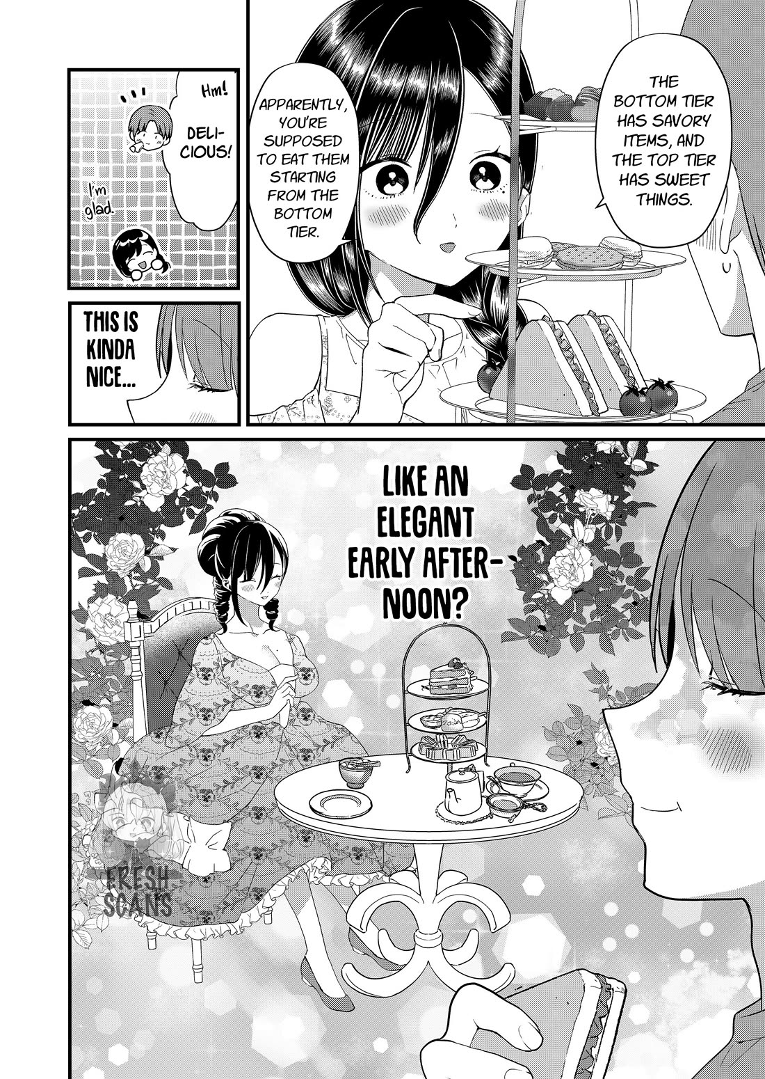 Tokimori-san Is Completely Defenseless!! Chapter 94 page 4 - Chapter 94: Tokimori-san and tea time