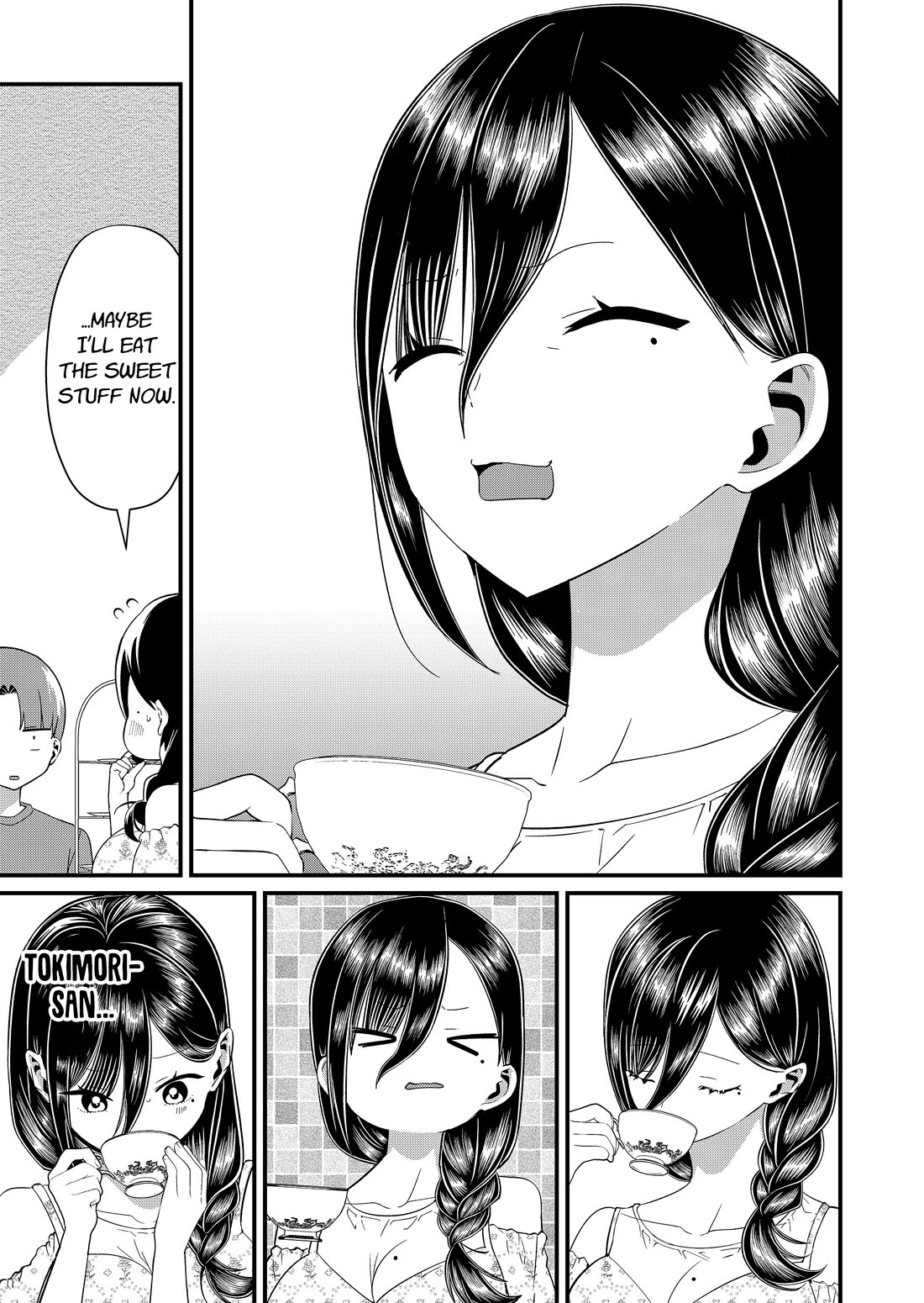 Tokimori-san Is Completely Defenseless!! Chapter 94 page 7 - Chapter 94: Tokimori-san and tea time