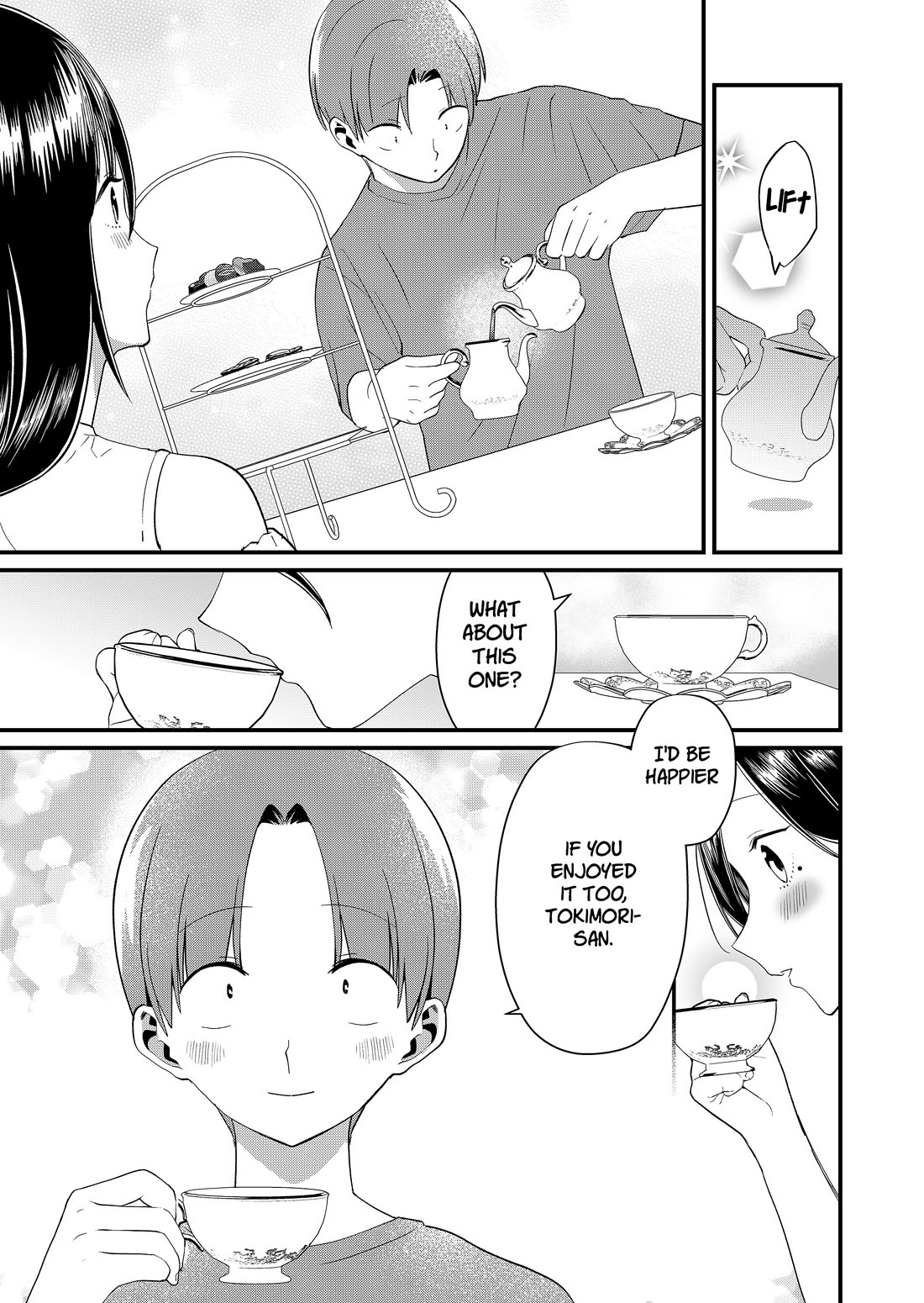 Tokimori-san Is Completely Defenseless!! Chapter 94 page 9 - Chapter 94: Tokimori-san and tea time