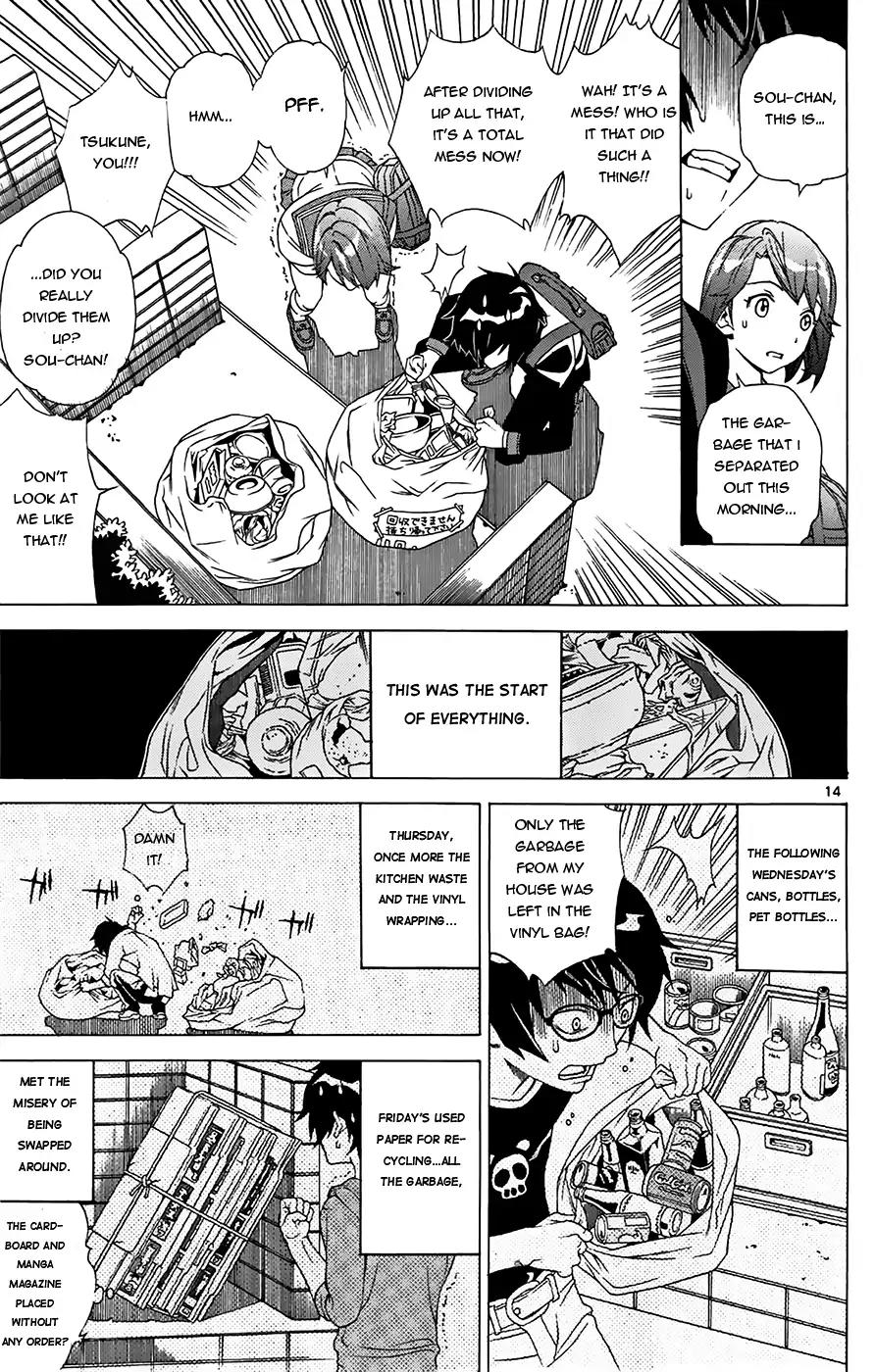 Tokisaka-san wa Boku to Chikyuu ni Kibishisugiru. Chapter 1 page 16 - Chapter 1: Would you love Garbage?