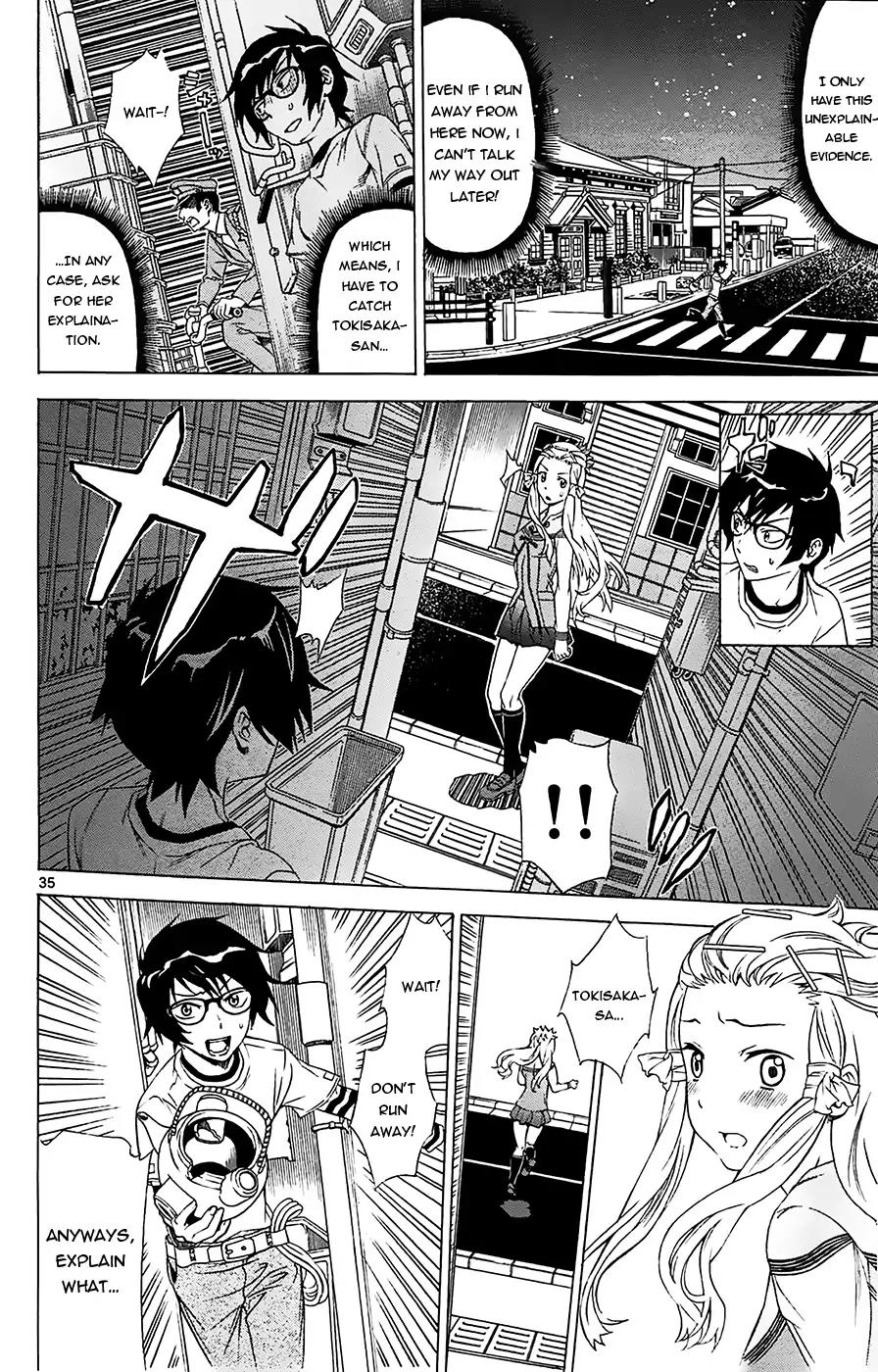 Tokisaka-san wa Boku to Chikyuu ni Kibishisugiru. Chapter 1 page 37 - Chapter 1: Would you love Garbage?