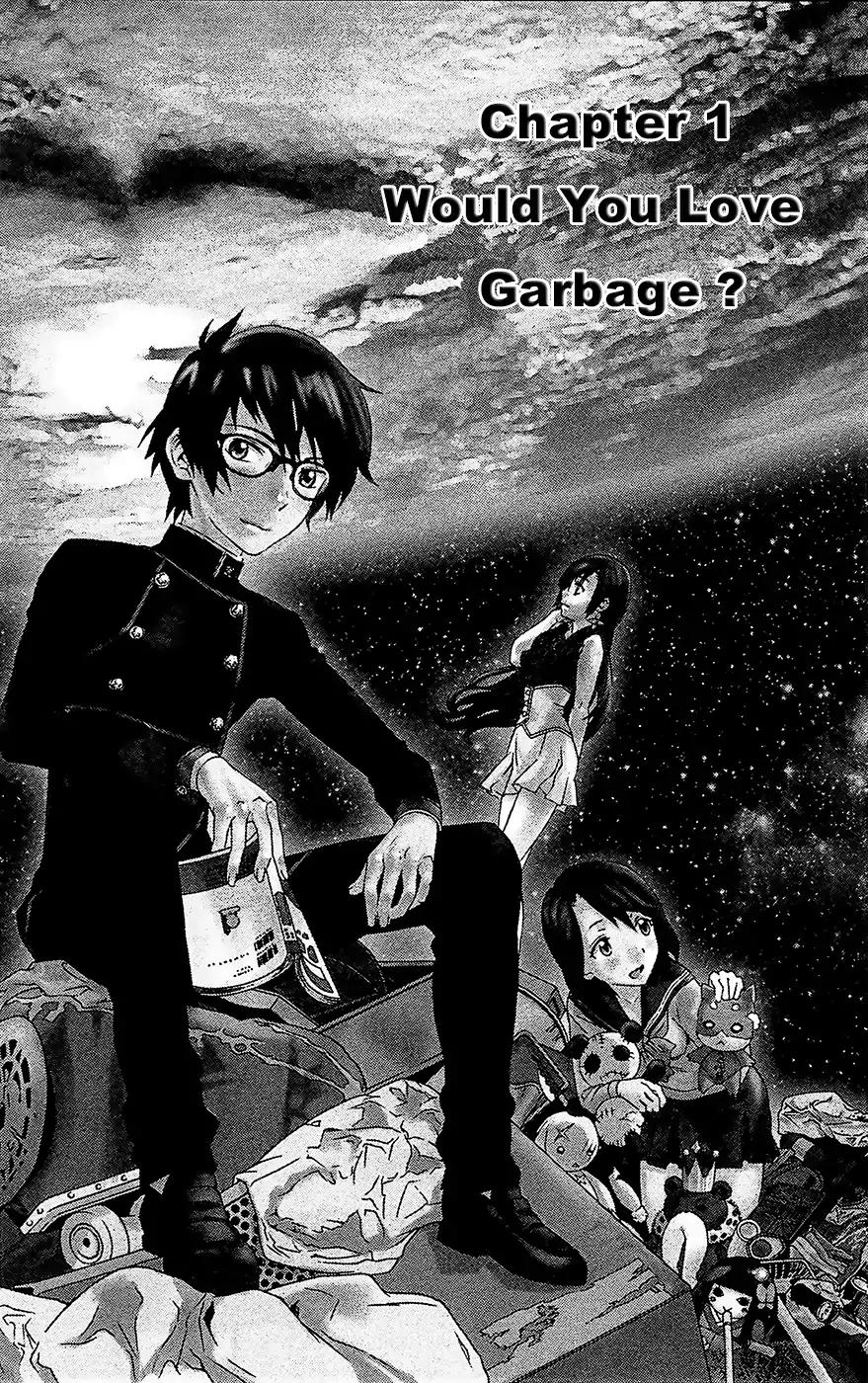 Tokisaka-san wa Boku to Chikyuu ni Kibishisugiru. Chapter 1 page 4 - Chapter 1: Would you love Garbage?