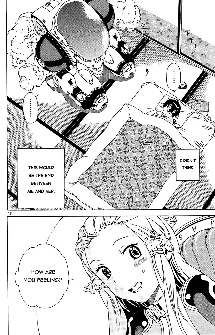 Tokisaka-san wa Boku to Chikyuu ni Kibishisugiru. Chapter 1 page 49 - Chapter 1: Would you love Garbage?