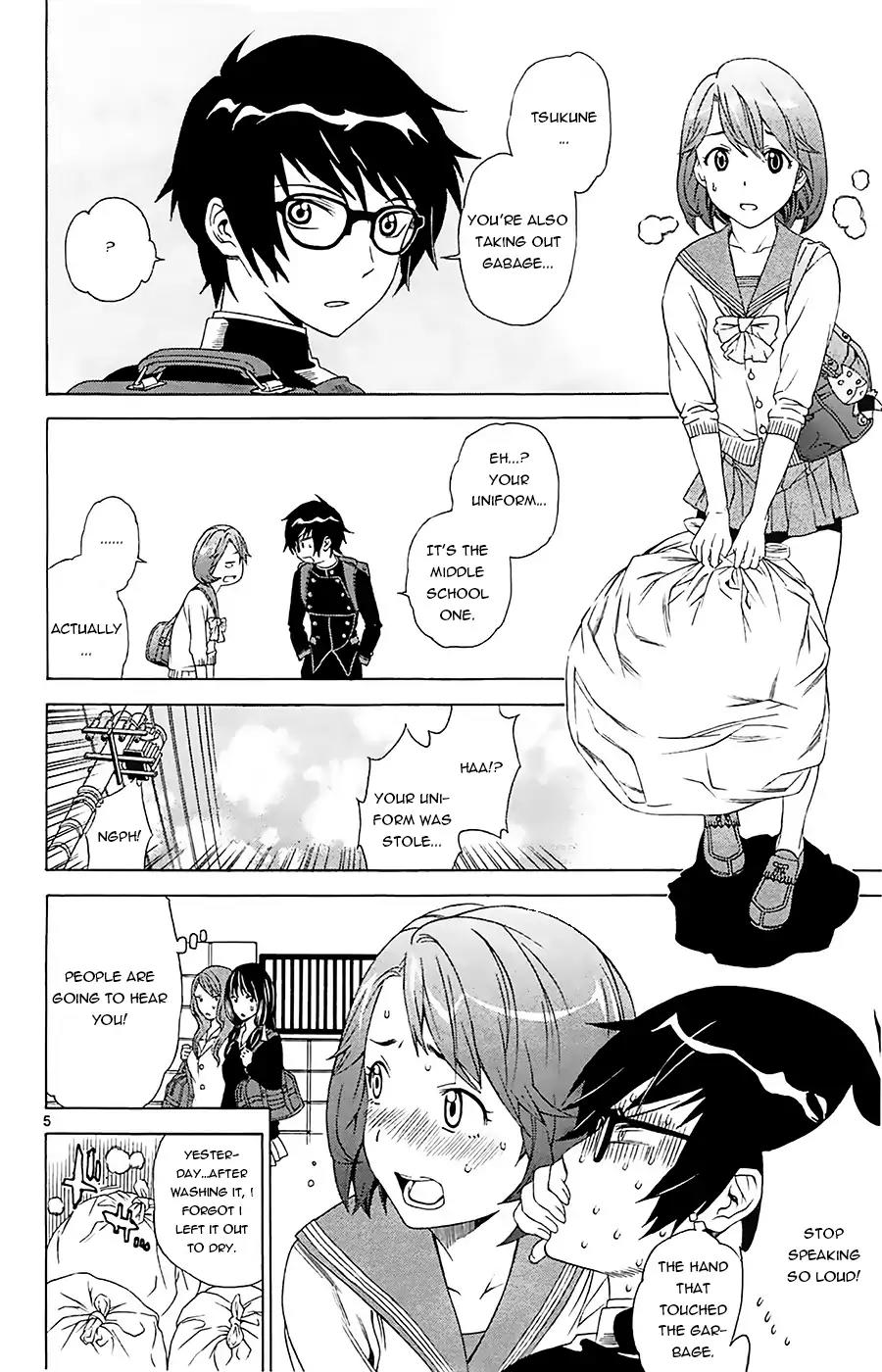 Tokisaka-san wa Boku to Chikyuu ni Kibishisugiru. Chapter 1 page 7 - Chapter 1: Would you love Garbage?