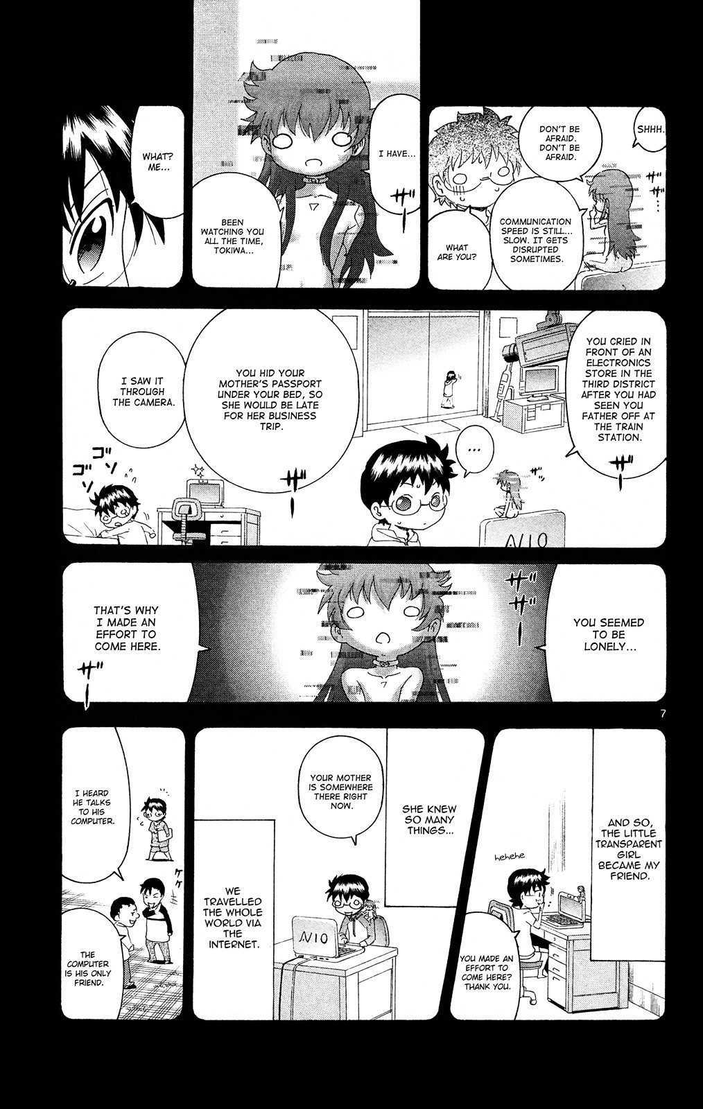 Tokiwa Kitareri!! Chapter 16 page 7 - Chapter 16 : Imaginary Friend