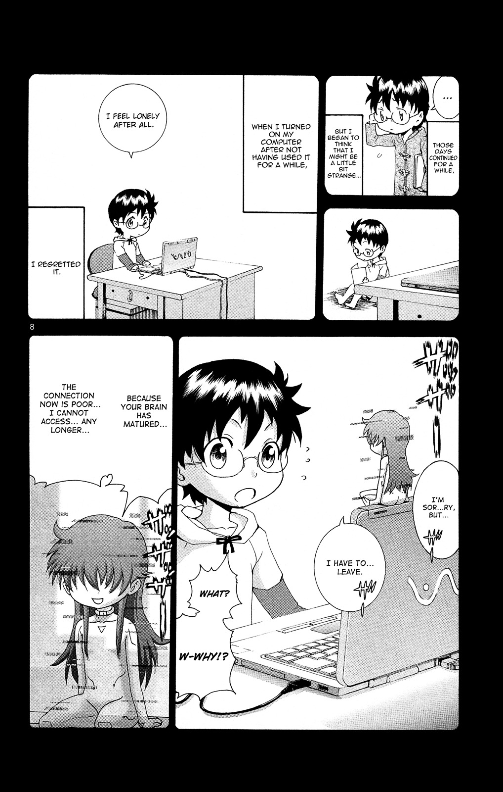 Tokiwa Kitareri!! Chapter 16 page 8 - Chapter 16 : Imaginary Friend