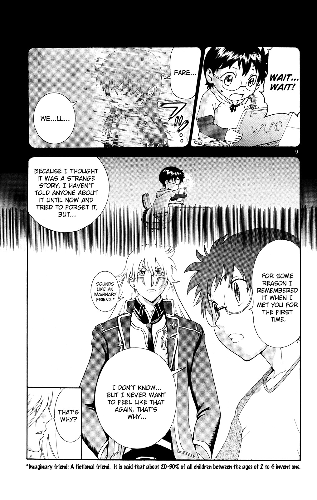 Tokiwa Kitareri!! Chapter 16 page 9 - Chapter 16 : Imaginary Friend