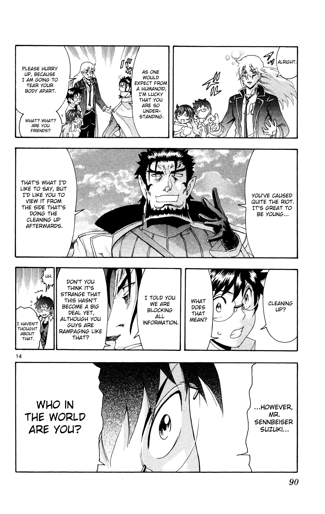 Tokiwa Kitareri!! Chapter 24 page 14 - Chapter 24 : Reissued Warning