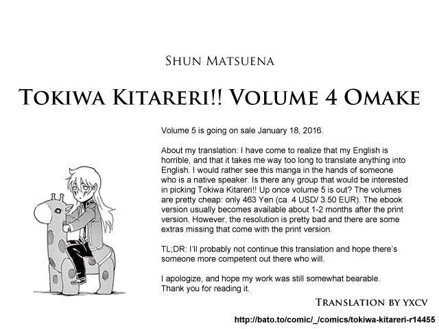 Tokiwa Kitareri!! Chapter 30.5 page 10 - Chapter 30.5 : Volume 4 Omake