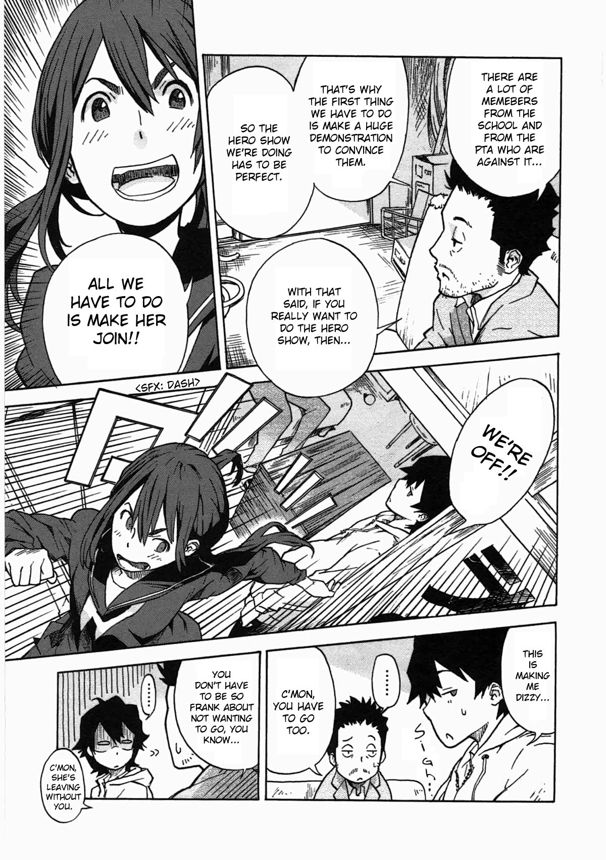 Tokkabu Chapter 2 page 12 - Chapter 2: Dog From The Vacant Lot and Lollipop