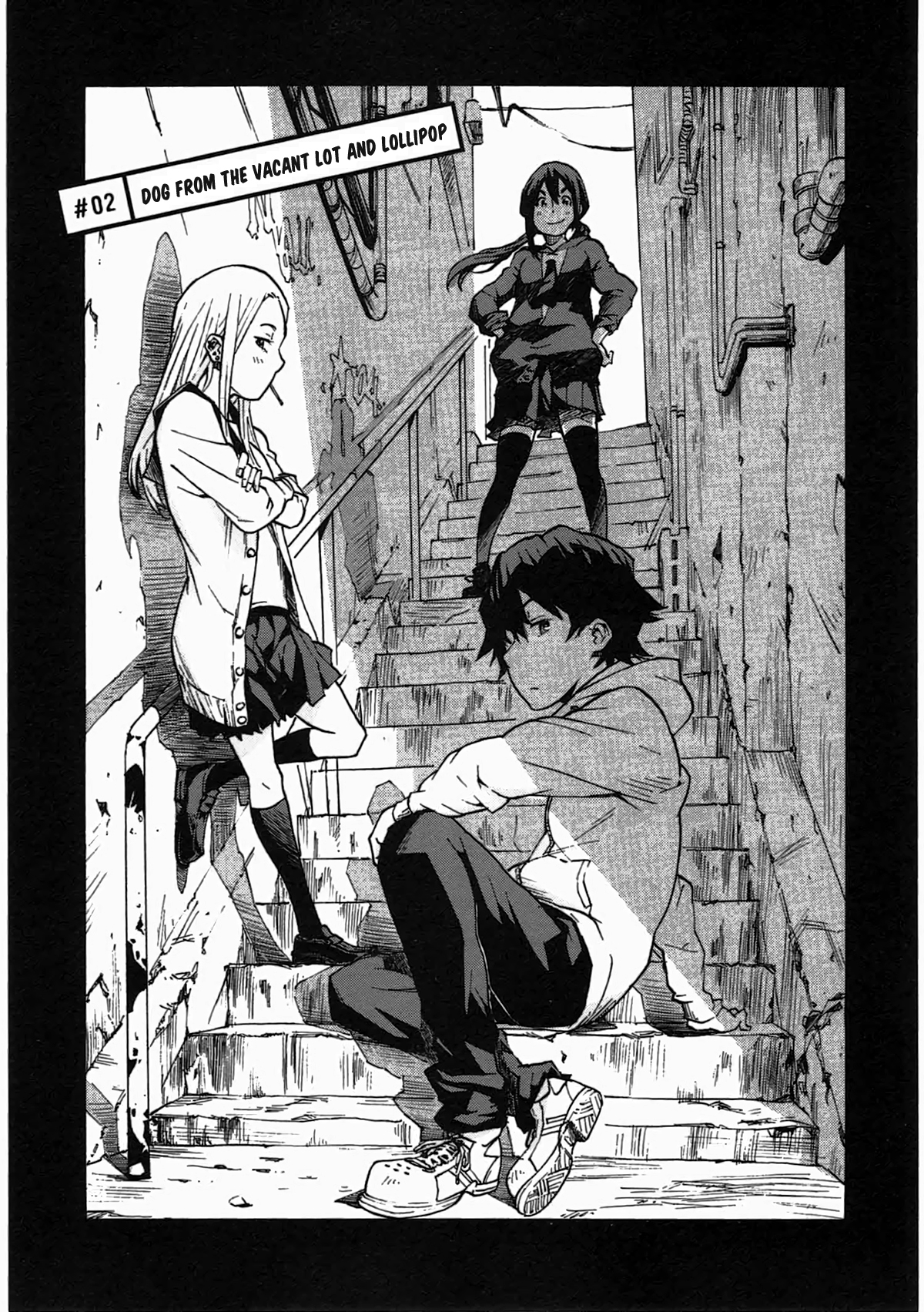 Tokkabu Chapter 2 page 2 - Chapter 2: Dog From The Vacant Lot and Lollipop