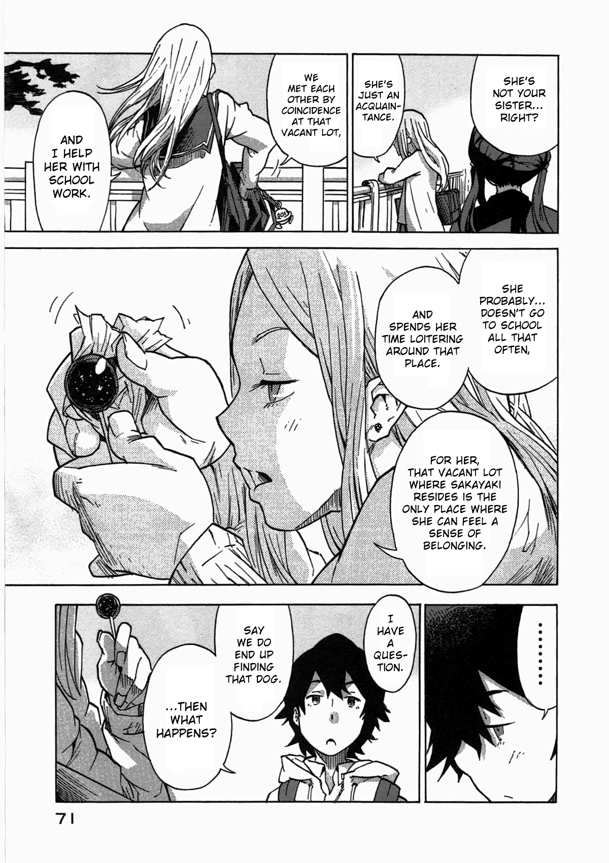 Tokkabu Chapter 2 page 20 - Chapter 2: Dog From The Vacant Lot and Lollipop