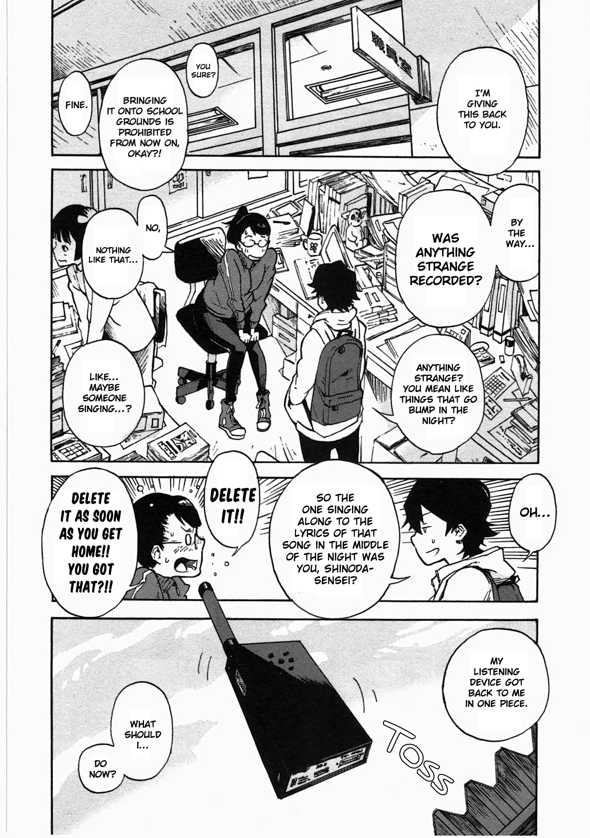 Tokkabu Chapter 2 page 3 - Chapter 2: Dog From The Vacant Lot and Lollipop