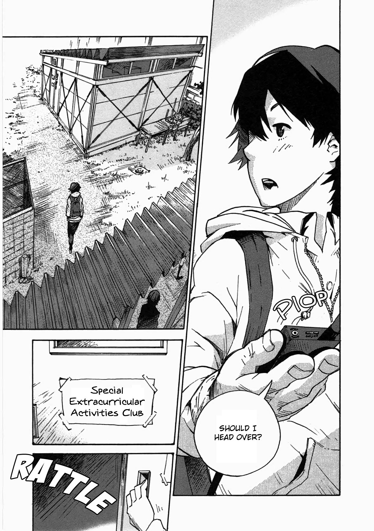 Tokkabu Chapter 2 page 4 - Chapter 2: Dog From The Vacant Lot and Lollipop