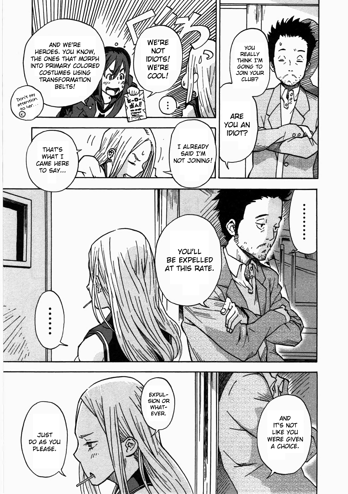 Tokkabu Chapter 2 page 8 - Chapter 2: Dog From The Vacant Lot and Lollipop