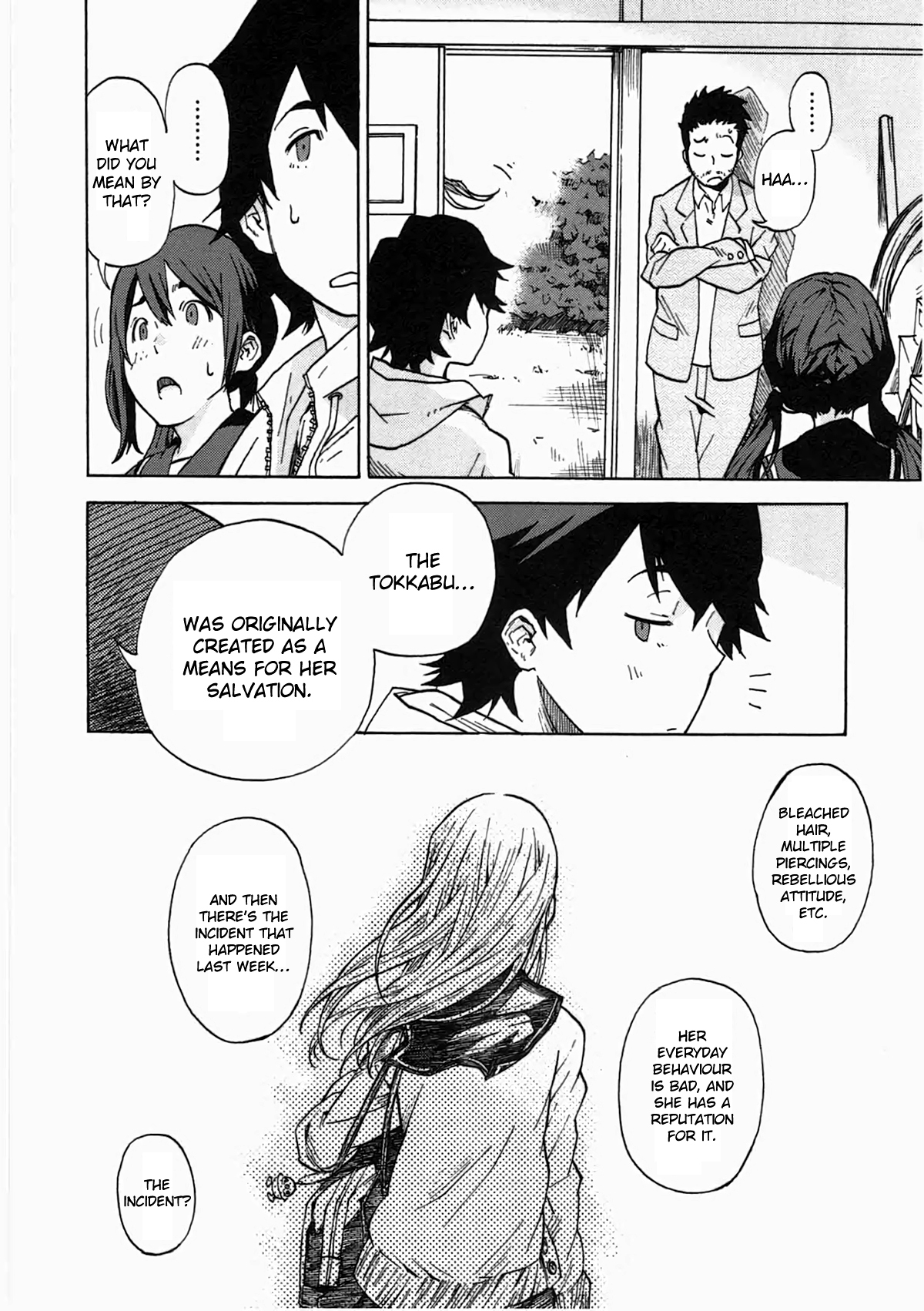 Tokkabu Chapter 2 page 9 - Chapter 2: Dog From The Vacant Lot and Lollipop