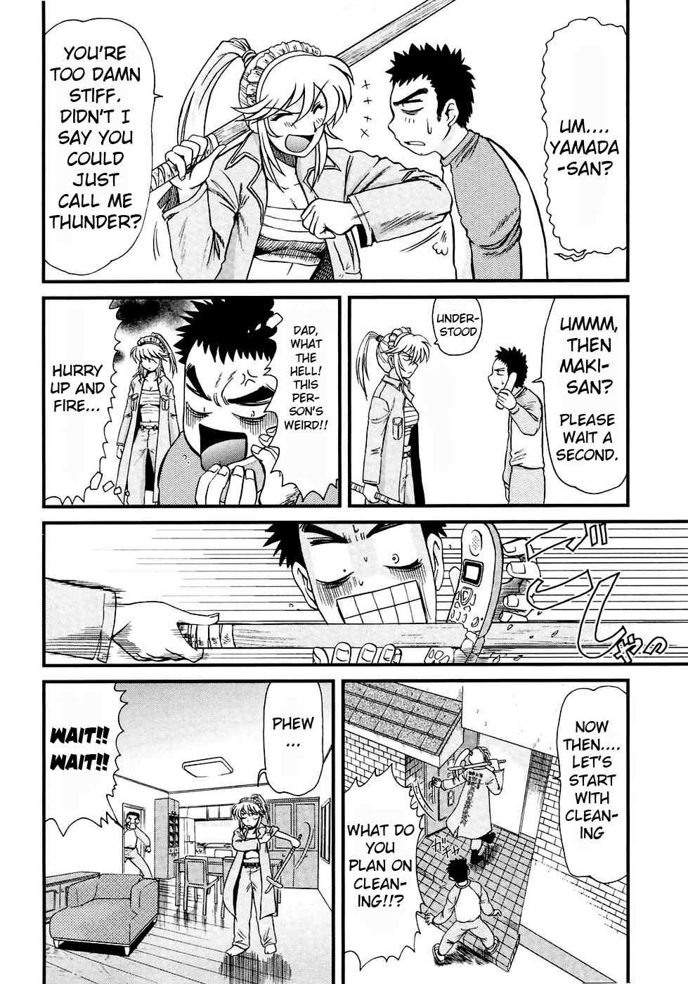 Tokkou! Maid Thunder Chapter 1 page 13 - Chapter 1: Her Name is Thunder