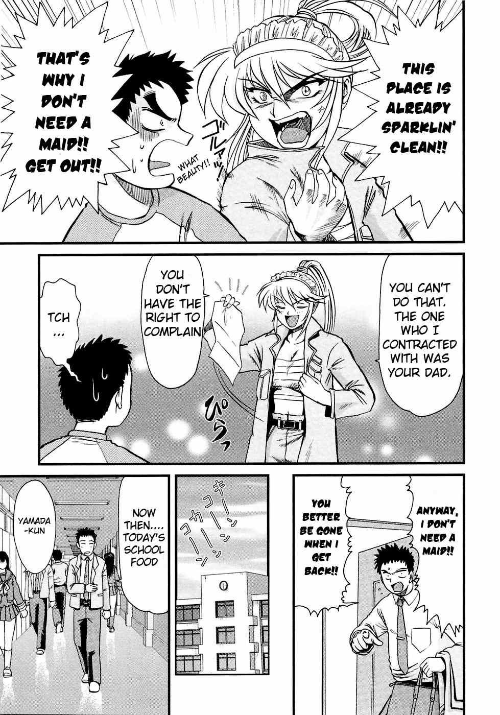 Tokkou! Maid Thunder Chapter 1 page 14 - Chapter 1: Her Name is Thunder