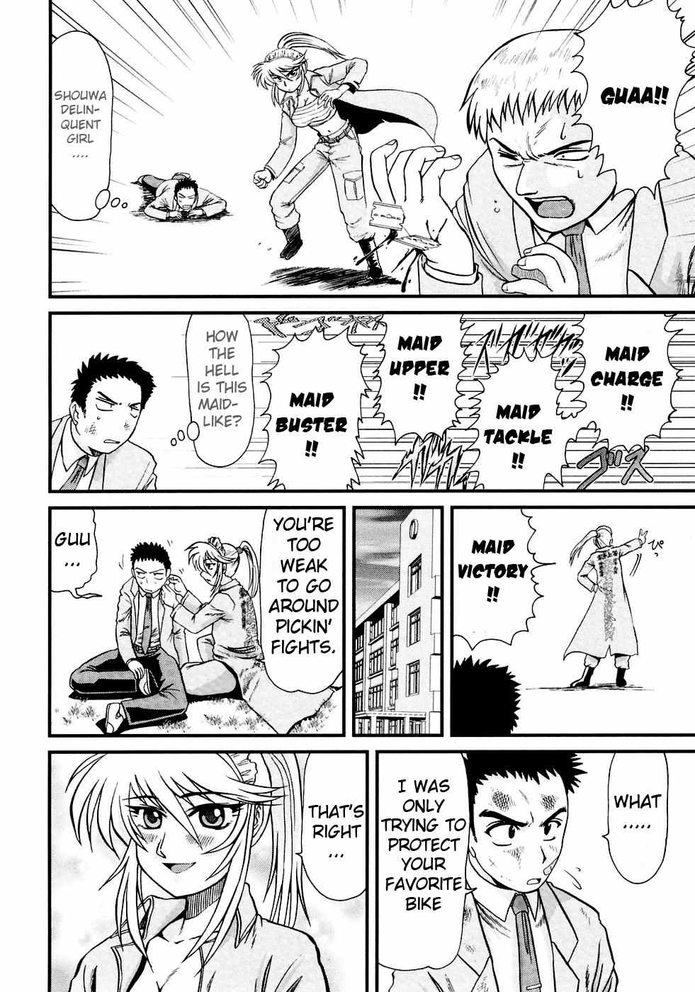 Tokkou! Maid Thunder Chapter 1 page 29 - Chapter 1: Her Name is Thunder