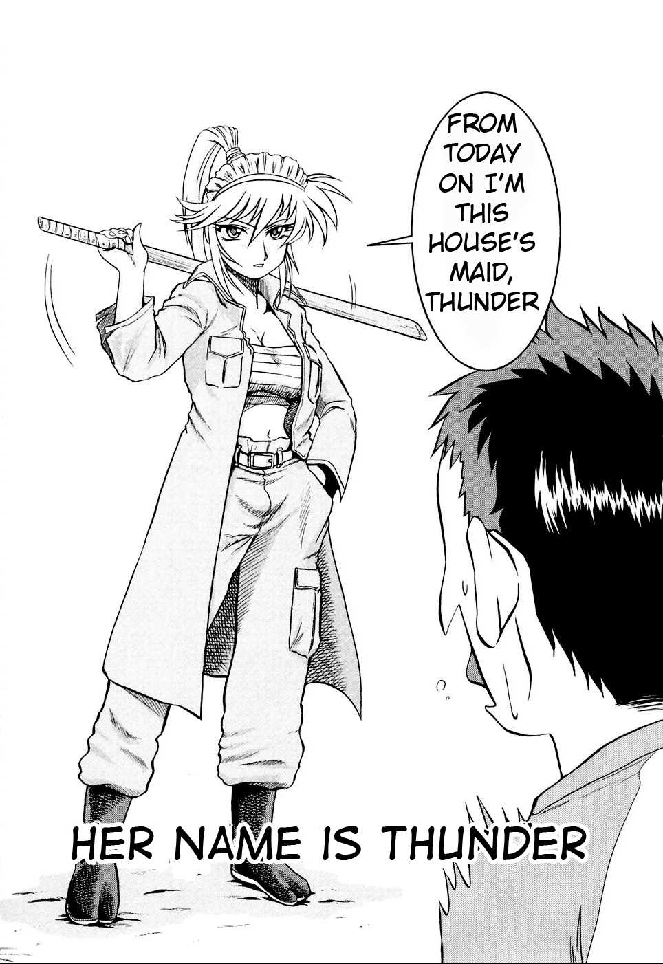 Tokkou! Maid Thunder Chapter 1 page 9 - Chapter 1: Her Name is Thunder