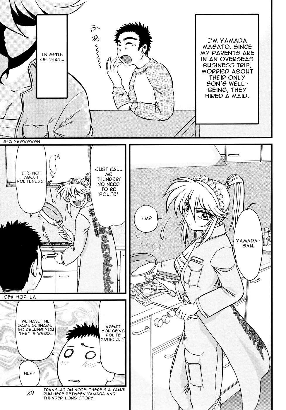 Tokkou! Maid Thunder Chapter 2 page 3 - Chapter 2: Their Extracurricular Activities