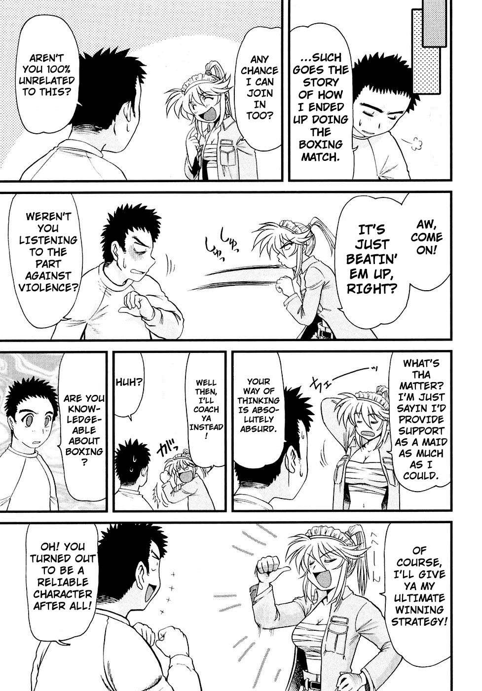 Tokkou! Maid Thunder Chapter 3 page 10 - Chapter 3: Boxing Club