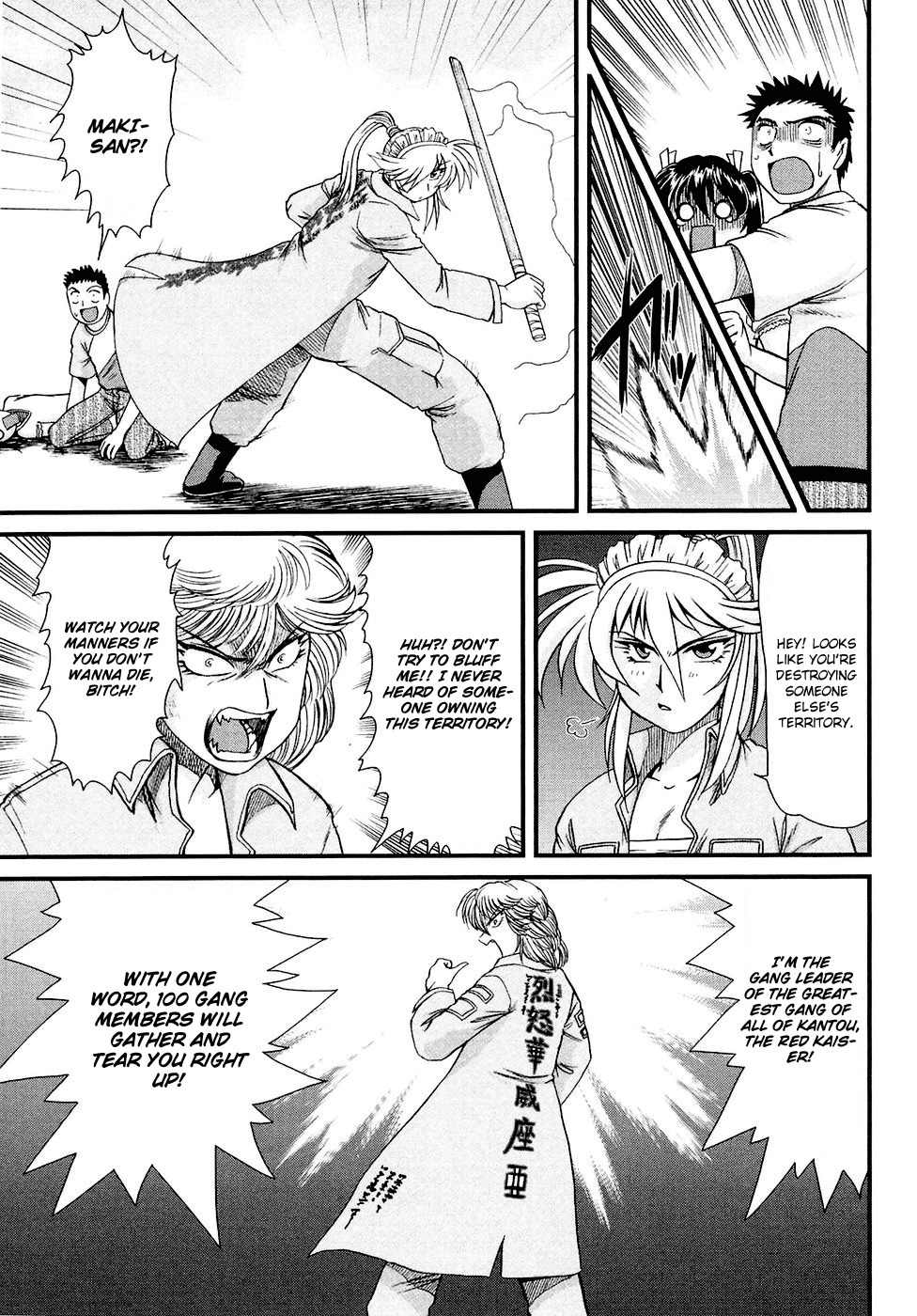 Tokkou! Maid Thunder Chapter 4 page 15 - Chapter 4: The Hunter's Darkness
