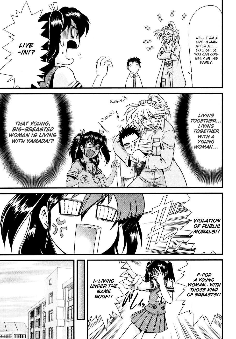 Tokkou! Maid Thunder Chapter 4 page 5 - Chapter 4: The Hunter's Darkness