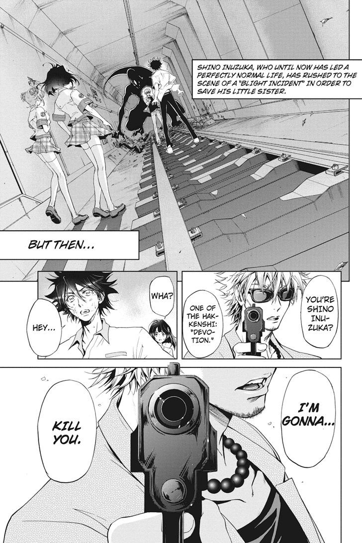 Tokku Hakkenshi [code:t-8] Chapter 2 page 1 - Chapter 2