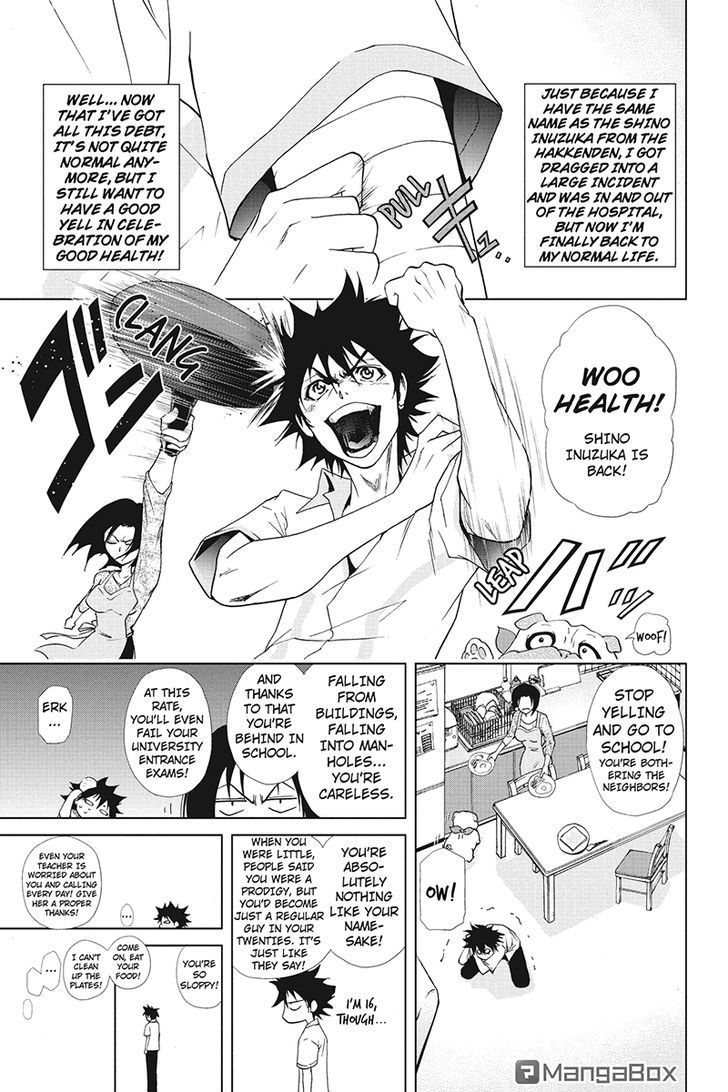 Tokku Hakkenshi [code:t-8] Chapter 27 page 1 - Chapter 27