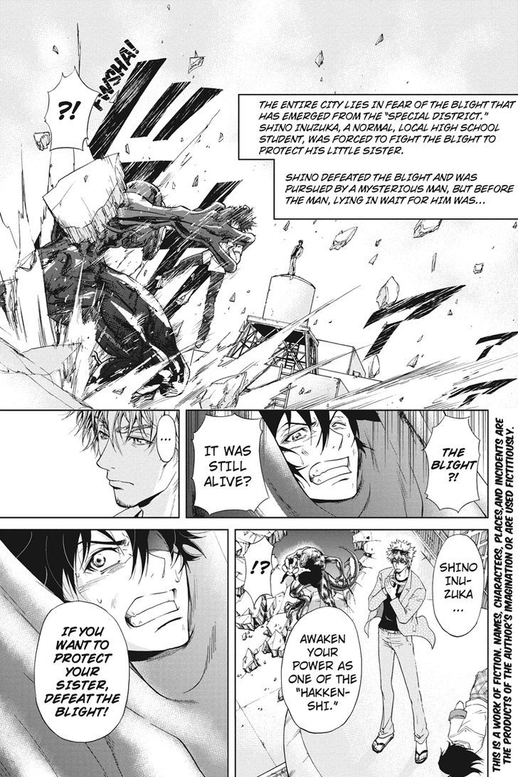 Tokku Hakkenshi [code:t-8] Chapter 5 page 1 - Chapter 5