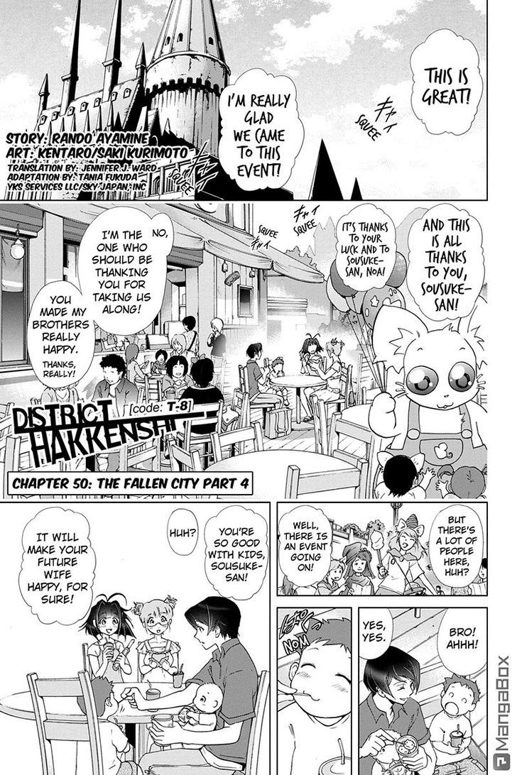 Tokku Hakkenshi [code:t-8] Chapter 50 page 1 - Chapter 50