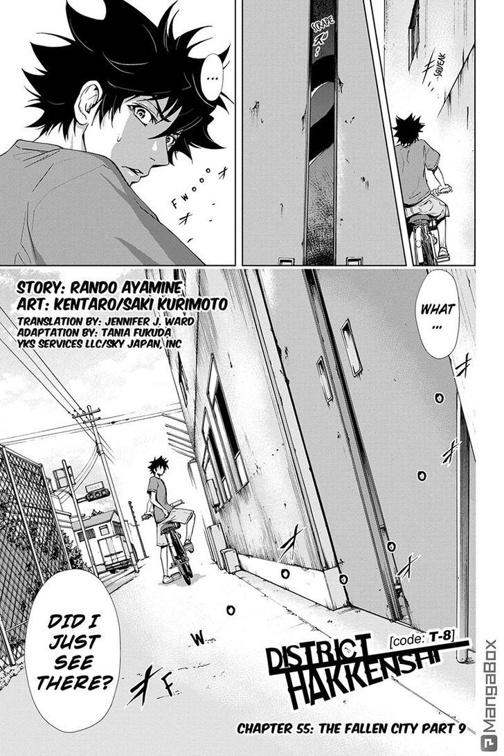 Tokku Hakkenshi [code:t-8] Chapter 55 page 1 - Chapter 55