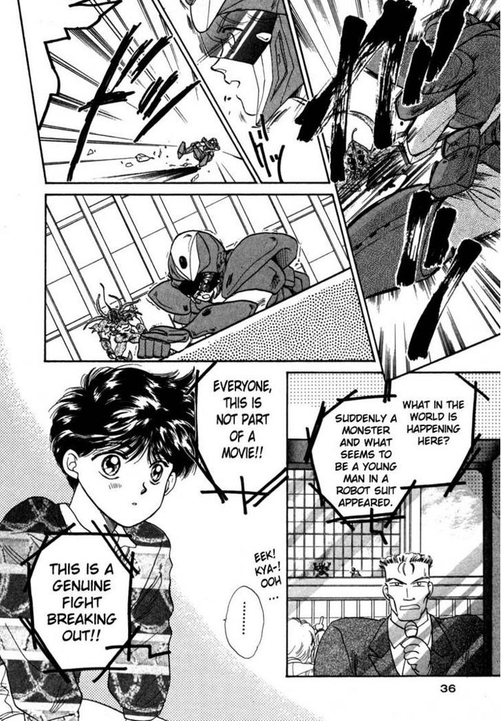 Tokumu Sentai Shinesman Chapter 1 page 29 - Chapter 1 : A New Salaryman Appears!