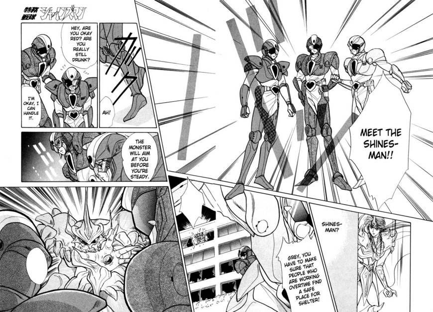 Tokumu Sentai Shinesman Chapter 2 page 36 - Chapter 2 : Heading Towards the Dream