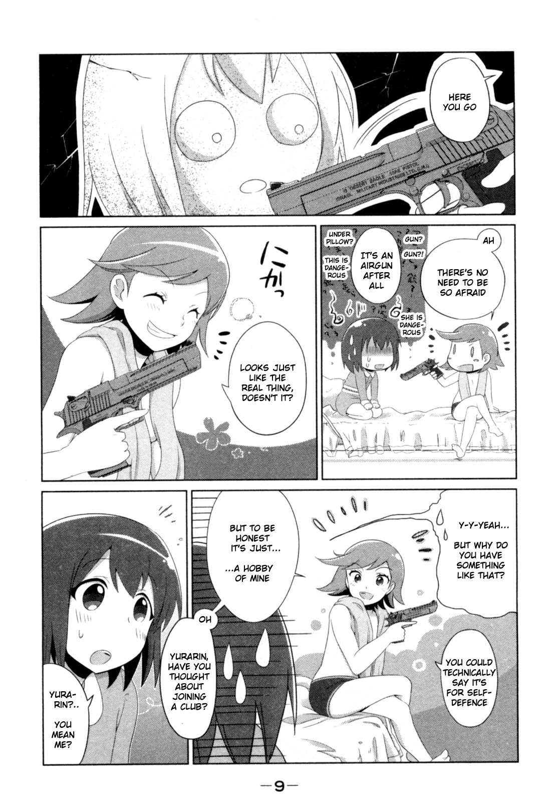 Tokurei Sochi Dantai Stella Jogakuin Koutouka C3 Bu Chapter 1 page 11 - Chapter 1: Meeting my senior