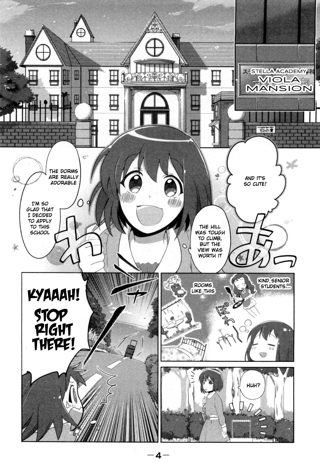 Tokurei Sochi Dantai Stella Jogakuin Koutouka C3 Bu Chapter 1 page 6 - Chapter 1: Meeting my senior