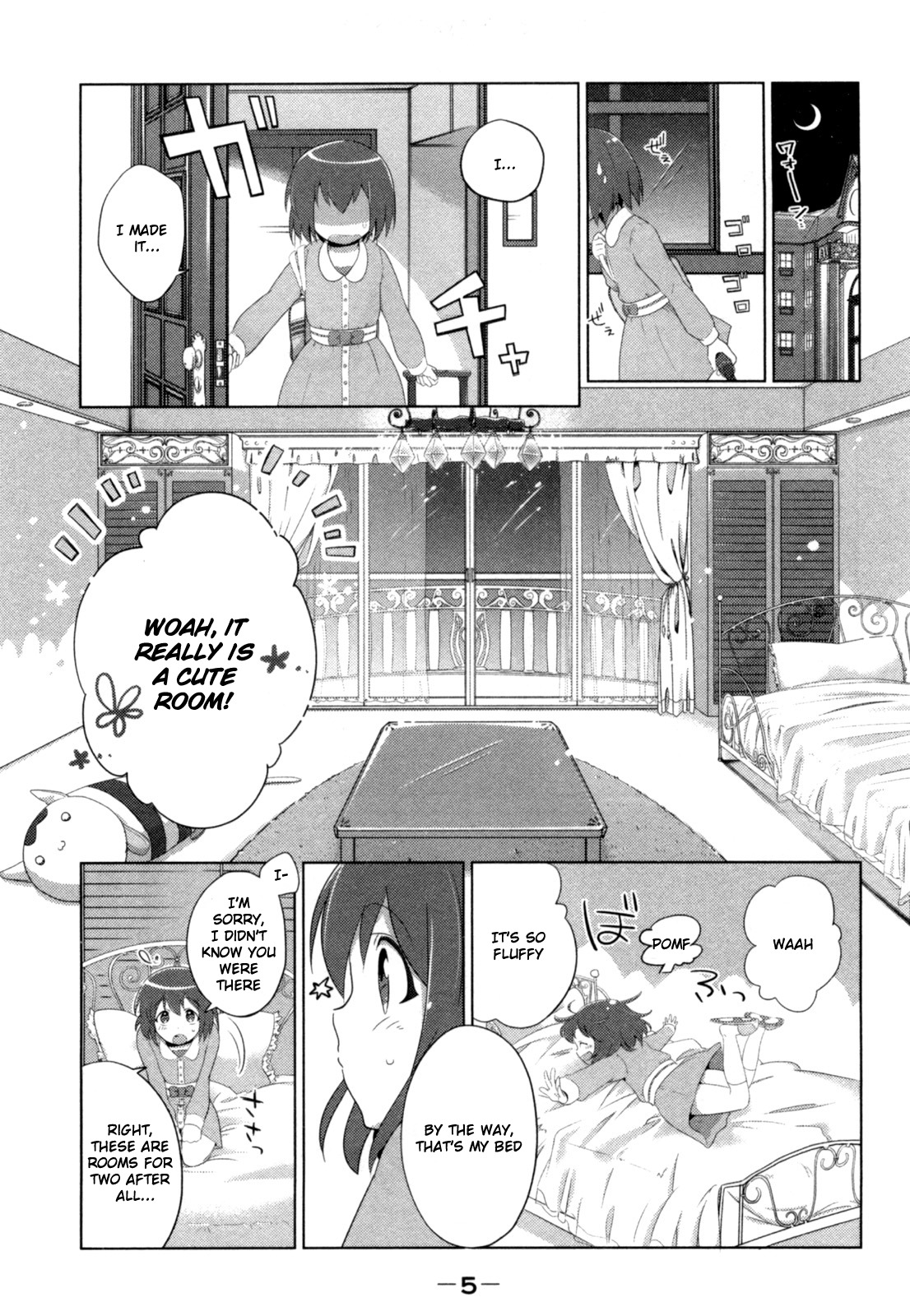 Tokurei Sochi Dantai Stella Jogakuin Koutouka C3 Bu Chapter 1 page 7 - Chapter 1: Meeting my senior